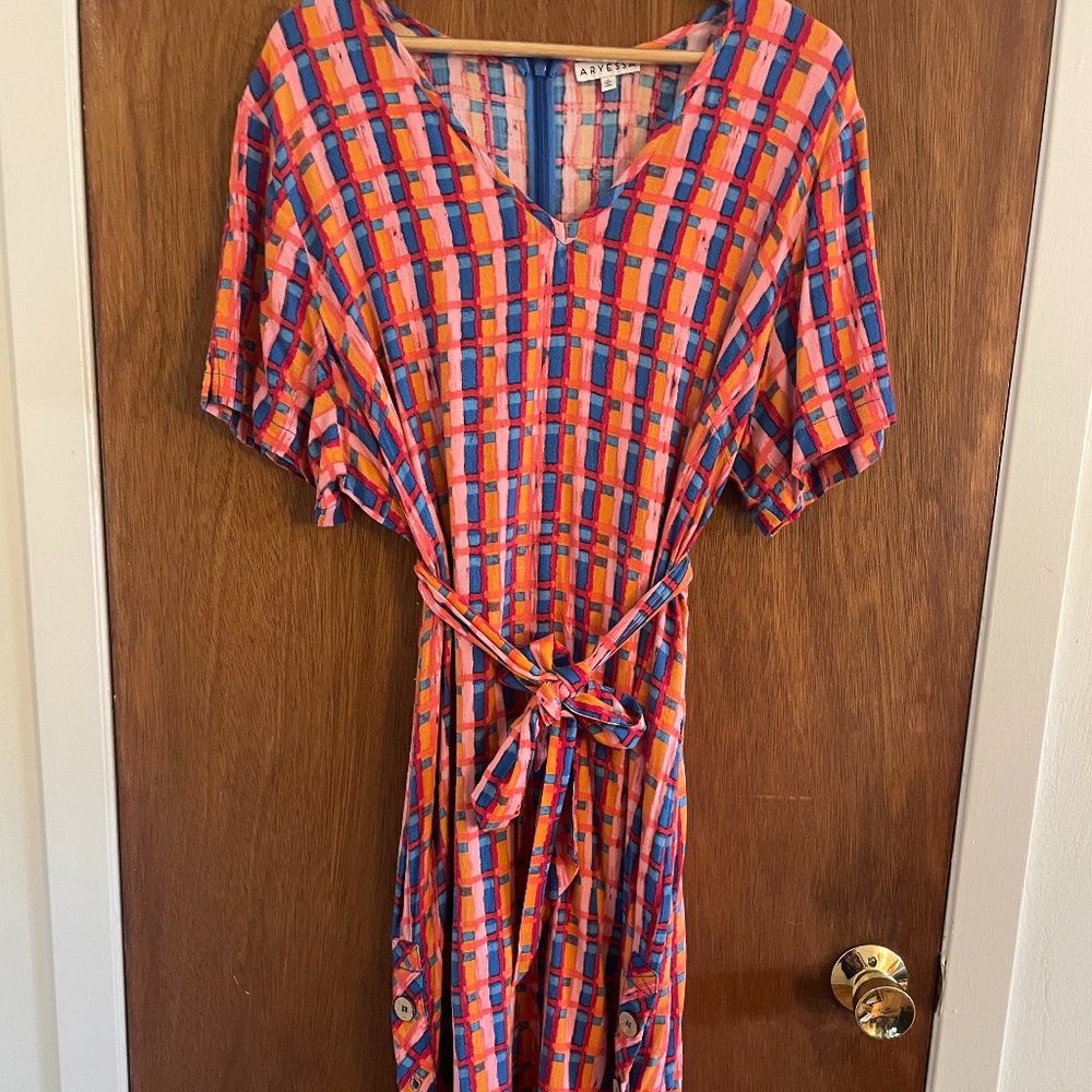 Anthropologie Dress, Size 14, Multi-Color